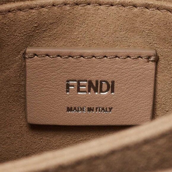Fendi Red Leather Mini I Kan Whipstitch Shoulder Bag 8M0381 - Picture 4 of 10